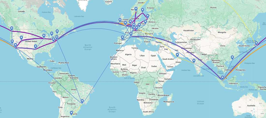 Mainnet Map