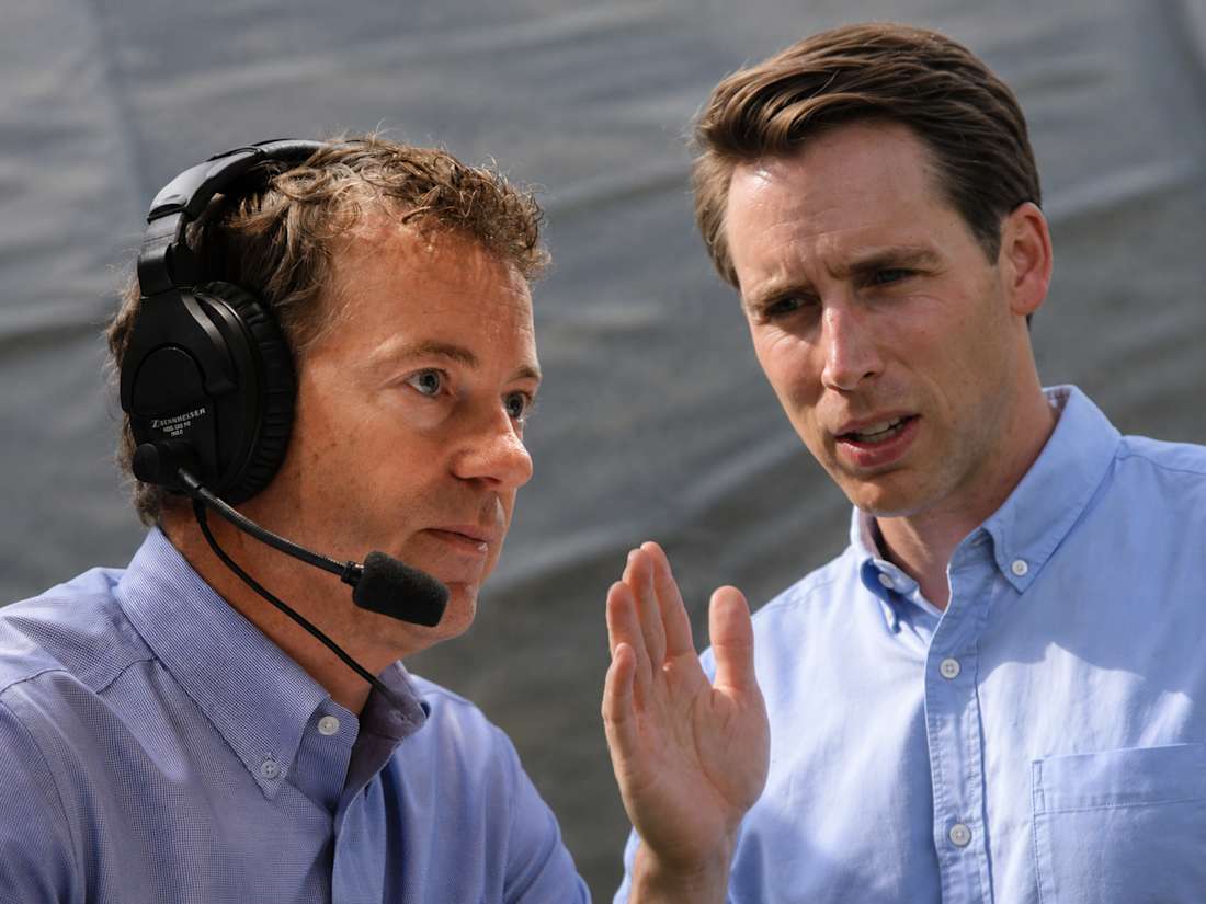 Rand Paul and Josh Hawley