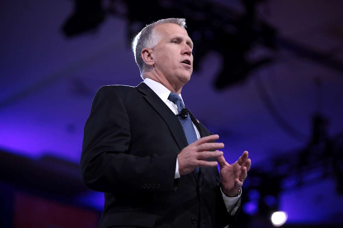 Sen. Thom Tillis (R-NC), key CLARITY Act negotiator on the Senate Banking Committee