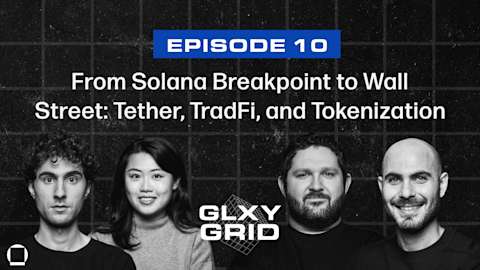 Fresh from Solana Breakpoint in Abu Dhabi, the team shares takeaways on recent announcements and what they signal for the Solana ecosystem. The episode examines the NYSE listing of Twenty One Capital, the Bitcoin treasury company backed by Tether, and what it reveals about Tether’s expanding role across digital-asset markets. The team also covers growing institutional acceptance of crypto from Vanguard, Bank of America, and Schwab, alongside updates on Strategy’s index positioning, Stripe’s Tempo L1 testnet launch, and the DTCC’s progress on tokenization.

Timestamps
0:00 Intro
1:29 Solana Breakpoint
16:10 Tether's New Bitcoin DAT
25:35 TradFi Embracing Crypto
32:09 Strategy In Indexes
37:07 Stripe Launches Tempo Testnet
41:08 The Week Ahead